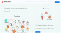 Desktop Screenshot of bookingexperts.com
